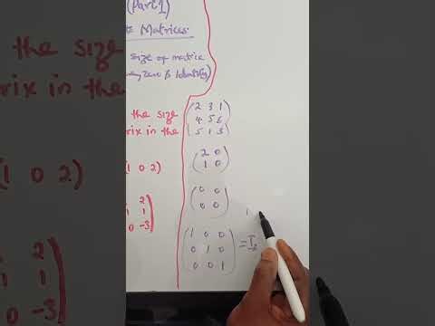 Introduction to Matrices (Part 1)