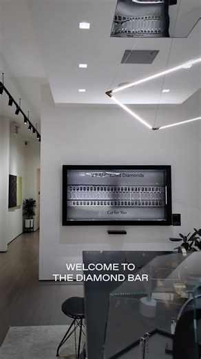 Our diamond bar is more than just brilliant, it’s unmatched. With over 30 distinct diamond shapes, you will find a VRAI created diamond that is true to your unique style. #VRAICreatedDiamonds #LabGrown #FineJewelry | VRAI