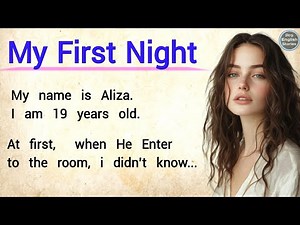 💍 My First Night 💕 | Romantic English Story for Beginners | Learn English Through Story