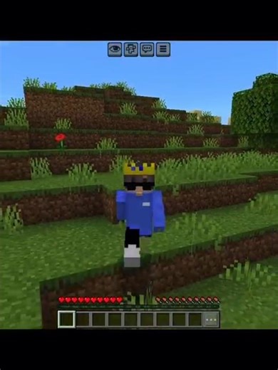 Minecraft But, You Control My Time 🕔 #minecraft #shorts