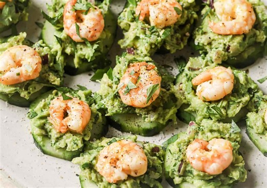 The Cold Cucumber and Shrimp Appetizer That’ll Make You Forget About Chips and Dip