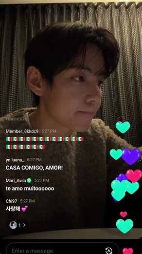BTS V live 🔴 now December 8 #bts
