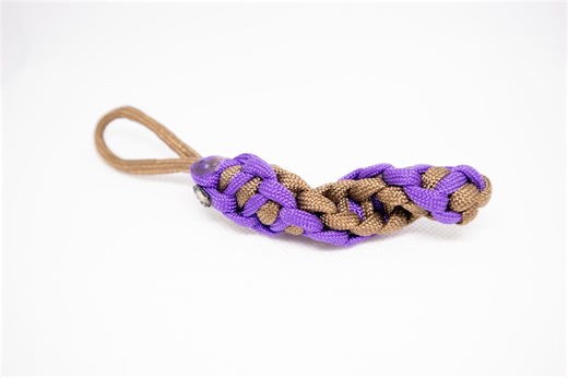 Paracord DNA Weave Key Fob | Handmade 550 Paracord Keychain | Two Colour Design - Etsy UK