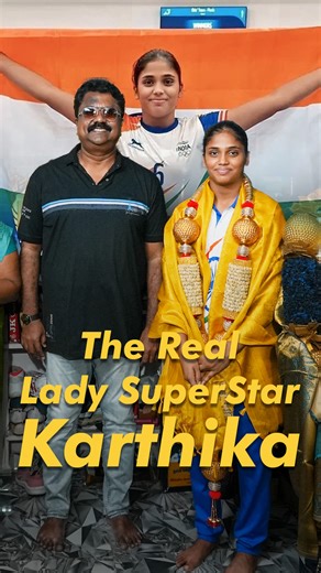 195K views · 9.9K reactions | Happy moments with real lady super star,Kabadi queen Kannagi nagar Karthika. | K Abdul nabeel | Facebook