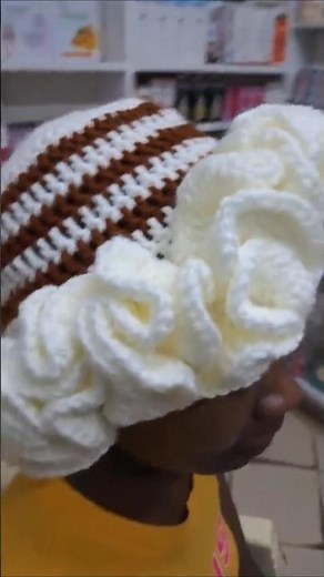 Easy Crochet Ruffle Beanie for Beginners | Step-by-Step Tutorial