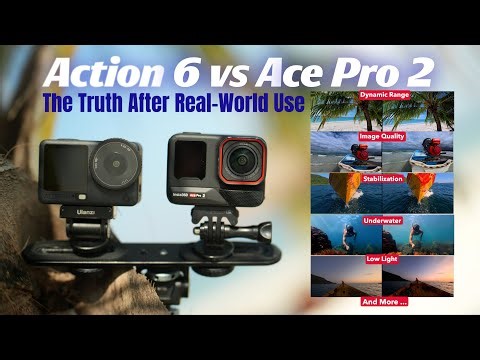 DJI OSMO ACTION 6 VS ACE PRO 2 The Truth After Real-World Use