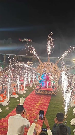 #राजश्री_दीदी भागवत/#साहिल_भाऊ यांच्या #विवाह प्रसंगी #गुरुमाऊलींचा🙏🏻🌸🔥🙇‍♂️ आशीर्वाद 🕉️ नमः शिवाय