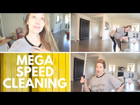 Speed Cleaning for A Mega Clean House