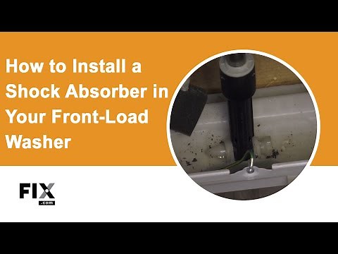 WASHER REPAIR: How to Install a Shock Absorber in a Front-Load Washer | FIX.com