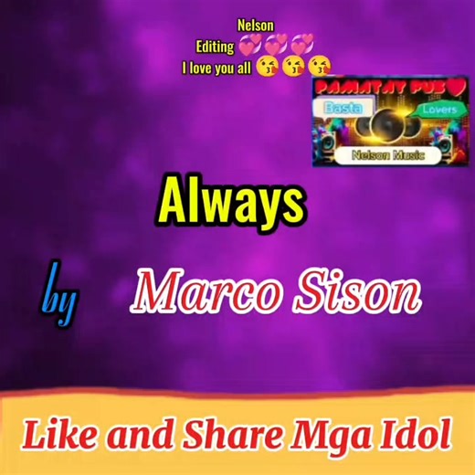 Always by Marco Sison Video Karaoke Song 🎤🎤🎤 #karaoke #music #followerseveryonehighlights #singer #song | Karaoke Song Page