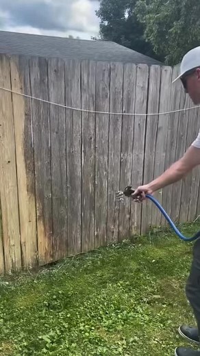 Because Everyone Loves a Good Transformation It never gets old — another surface restored to like-new condition. #BeforeAndAfter #SatisfyingClean #AquaExteriorCleaning | Aqua Exterior Cleaning