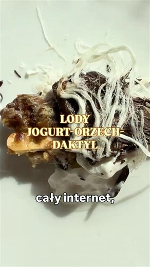 ZAPISZ ten przepis na zdrowe lody JOGURT-ORZECH-DAKTYL inspirowane „Wodą zmąconą” 🌊🦢