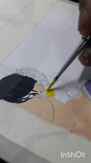 Aesthetic Art 🎨 Acrylic colour #parthtyagistudios #trendingshorts #art #viralshorts #aestheticart