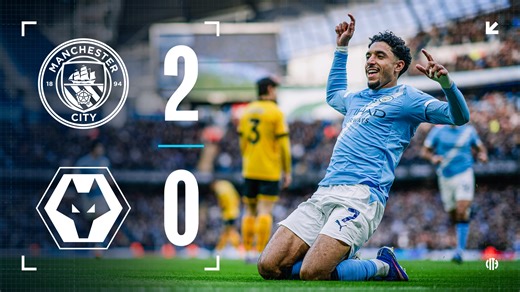 City 2-0 Wolves: Two-minute highlights
