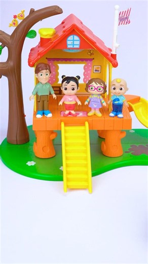 Satisfying With CoComelon Pop n' Play House Playset ASMR #satisfying #asmr #cocomelon