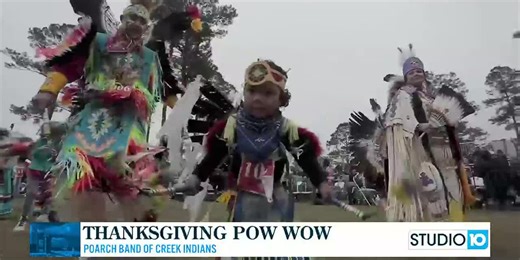 Poarch Creek of Band Indians 50th Anniversary Thanksgiving Pow Wow