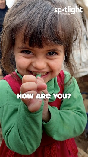 No matter her hardship, she continues to smile and bring joy to the world ❤️✅ Donate here | www.LaunchGood.com/SpotlightsAppeals | Spotlight Humanity