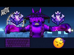 Absolutely Destroying High Ranks In Roblox Boxing Beta! (Keyboard ASMR)