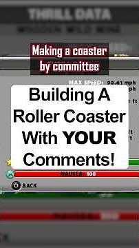 We Need YOUR Help To Build A Roller Coaster #shorts