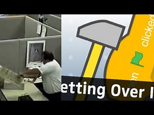 raging for no reason at Getting Over It on Scratch