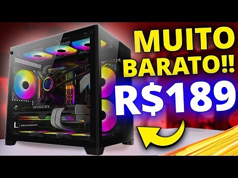 TOP 5 Melhores GABINETES GAMER CUSTO BENEFÍCIO E BARATOS Com Fans 2023 (ATUALIZADO E COMPLETO)