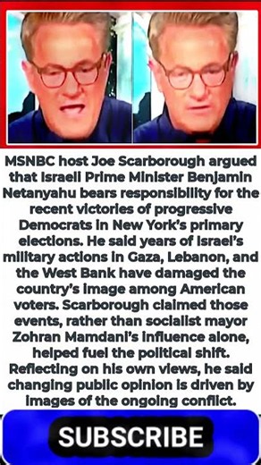Joe Scarborough Names The 1 Person To 'Blame' For Progressive Victories In New York