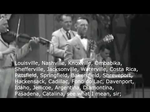 Hank Snow - I've Been Everywhere (lyric)