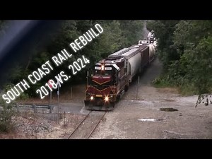 Rebuilt railroad: South Coast Rail, Fall River, MA - Before & After
