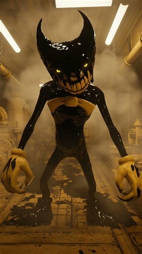 Ink Demon In Veo From Bendy And The Ink Machine