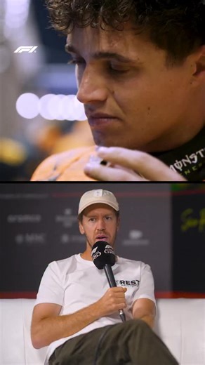 FORMULA 1® on Instagram: "Seb has high praise for Lando… the driver and the human being 🫶 Four-time champion Sebastian Vettel assesses our current title fight on the latest Beyond The Grid podcast - live now on podcasting platforms and our YouTube channel. Presented by @salesforce 🎙️ #F1 #Formula1 @sebastianvettel"