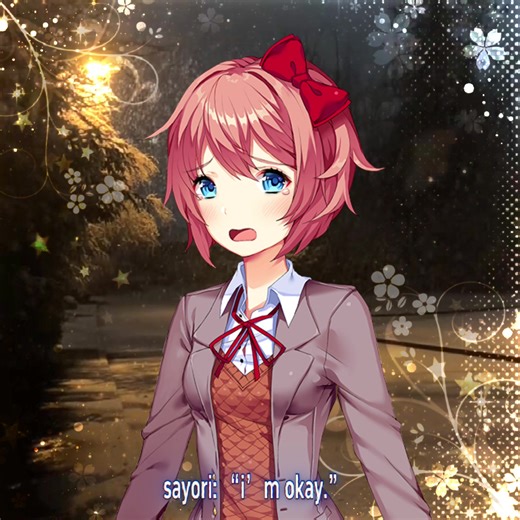 sayori doesn’t deserve all of that 😞 #ddlc #dokidokiliteratureclub #ddlcsayori #edit