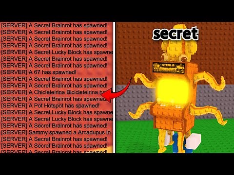 80+ secrets spawned today... INSANE (Steal a Brainrot)
