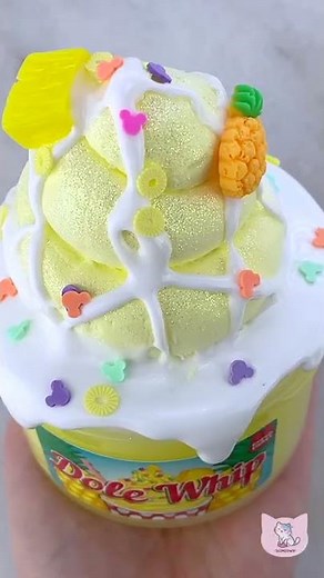 🍍 Slime ASMR: Dole Whip from ‪@Snoopslimes‬ #slime #asmr #slimeasmr #satisfying