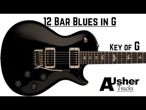 12 Bar Blues in G | Guitar Backing Track