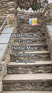 Watermouth Castle hedge maze: Are we out yet? #maze #hedgemaze #funthingstodo #watermouthcastle #northdevon | Watermouth Castle and Family Theme Park