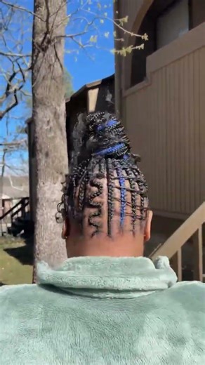 Design boho ponytail