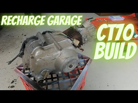 Honda CT70 engine build
