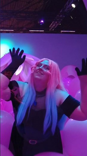 Mizi after round 1 💔 Alien Stage Cosplay