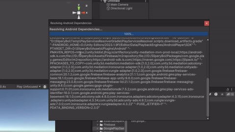 Android Resolution Stuck at 100% in Unity, Resolution Window Constantly Flashes