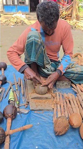 Amazing Hookah Making Process Using Coconut Shell #shorts