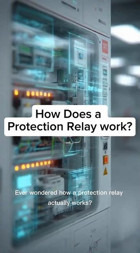How does a protection relay ACTUALLY work inside a panel? ⚡🔥