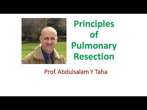 Principles of Pulmonary Resection