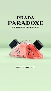 Prada Paradoxe — a fragrance for the multifaceted woman. Delicate yet powerful. Always evolving. Explore it now: roshasparfum.com | Rochas Perfume