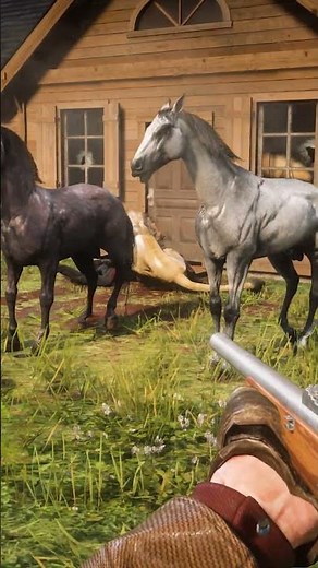 Mastering Survival Skill in Red Dead Redemption 2 #rdr2 #survivaltips #gamingshorts #gaming #shorts