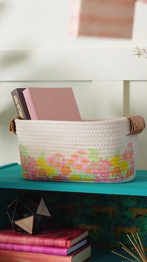 Plaid Crafts on Instagram: "Watch this tutorial on how to decoupage a rope basket easily with your favorite all-in-one, glue, sealer, and finish - Mod Podge! Personalize your home decor for any season or occasion in just a few simple steps. Follow us for more tips and tricks on a variety of different crafting styles with Mod Podge Multi and more! #PlaidCrafts #ModPodge"