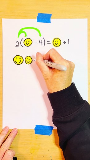 Solving Multi-Step Smiley Face Equations in Algebra