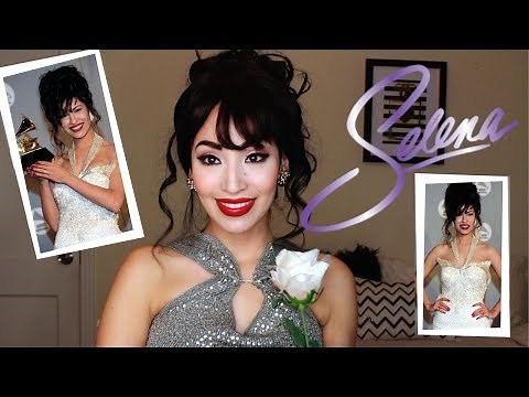 Selena Quintanilla Grammy's Hair Tutorial | Styling A Wig