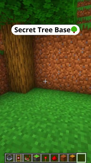Minecraft Secret Tree Base Construction Guide