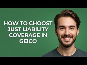 How to Choost Just Liability Coverage In Geico - GUIDE!