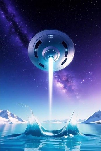 Aliens in the Arctic & Tropics: Stunning UFO/Ocean Fantasy Animations (4K)